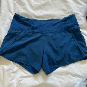LULULEMON FAST AND FREE SHORTS